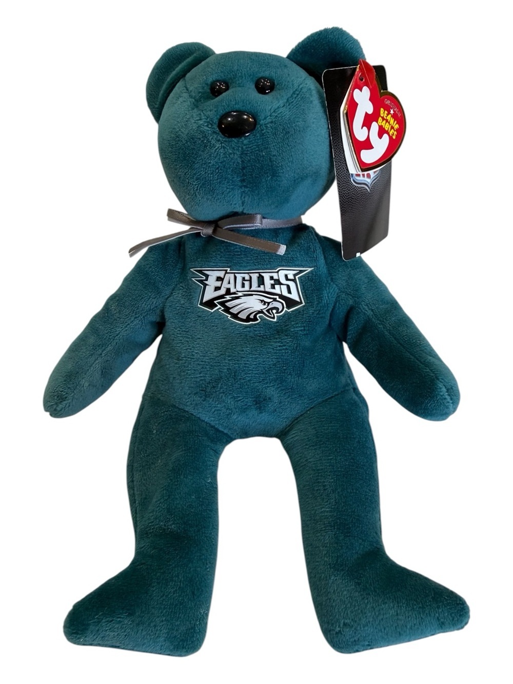 NWT TY Beanie Babies Philadelphia Eagles Bear